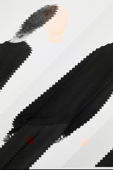 Pleteni pulover A.P.C. A.P.C. Pull Emilia Knit Sweater Črna | WPABE.F23449, 2