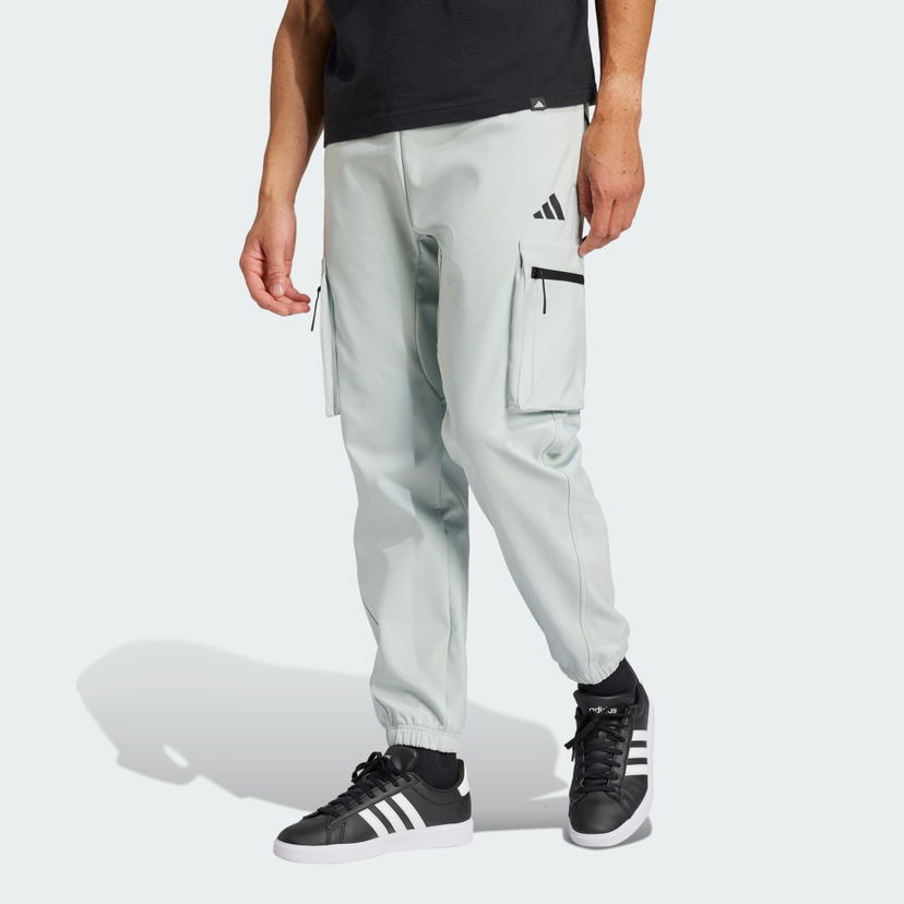 Cargo hlače adidas Performance City Escape Premium Cargo Trousers Zelena | JF3286