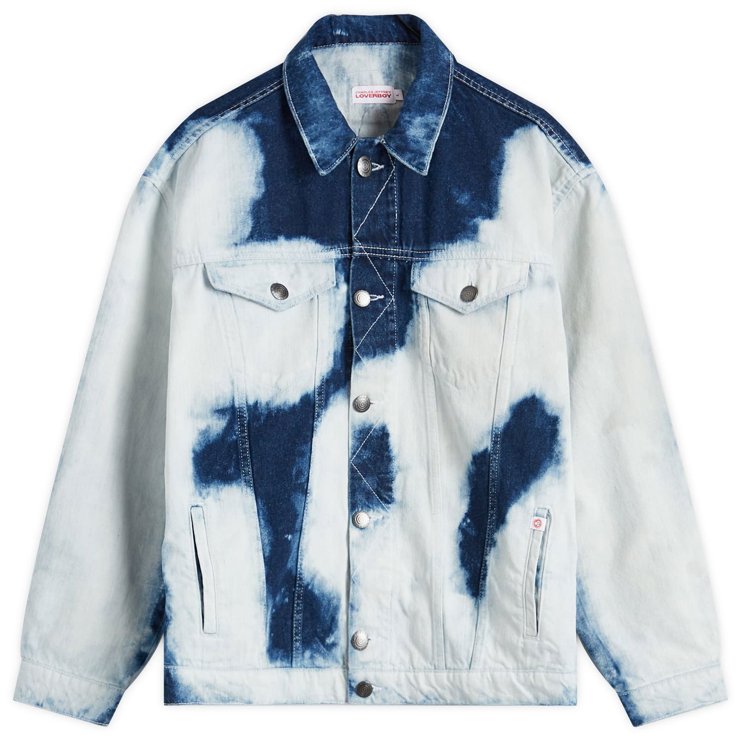 Jakna Charles Jeffrey Loverboy Charles Jeffrey Loverboy Oversized Denim Jacket Modra | 41010201, 1