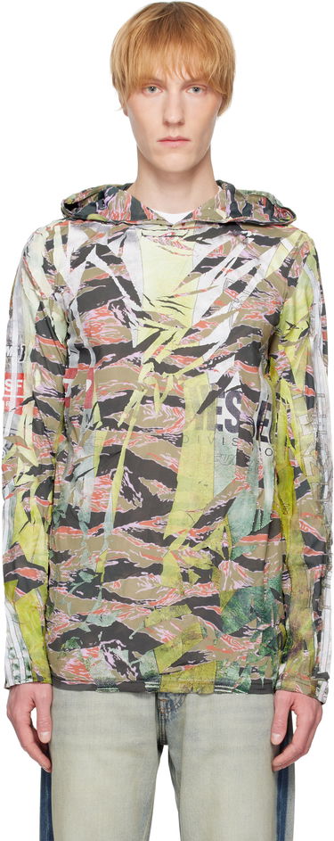 Pulover Diesel Diesel T-Gillis Graphic-Print Hoodie Večbarvna | A18072-0SKBT-5BVA, 0