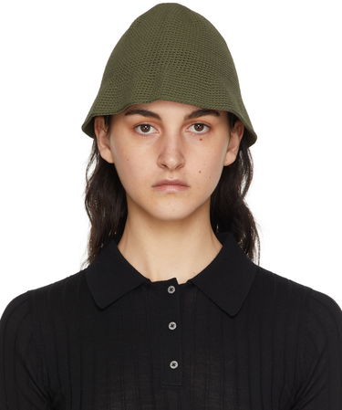 Klobuk Dion Lee Crocheted Bucket Hat Zelena | C8016S22, 0