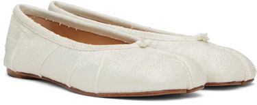 Superge in čevlji Maison Margiela Maison Margiela Tabi Ballerina Flats Bela | S58WZ0127 P8159, 3