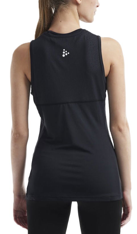 Majica brez rokavov Craft Craft Rush Slim Singlet Črna | 1912170-999000, 1