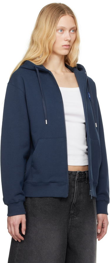Pulover ADER ERROR ADER error TRS Tag 01 Zip-Up Hoodie Mornarica | BO42FYHD0401NV, 4