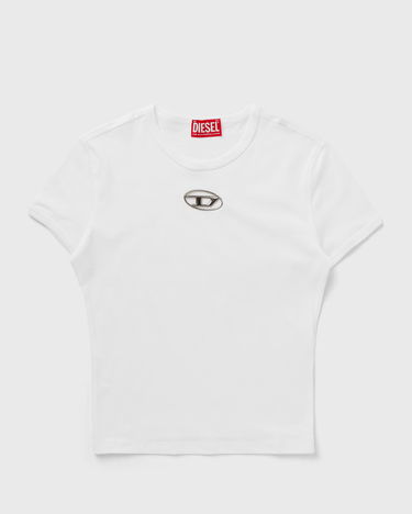 Krop-top Diesel Diesel T-UNCUTIE-LONG-OD-Q1 Short Sleeve Crop Top, Size: L Bela | A16839-0CLBR-100, 0