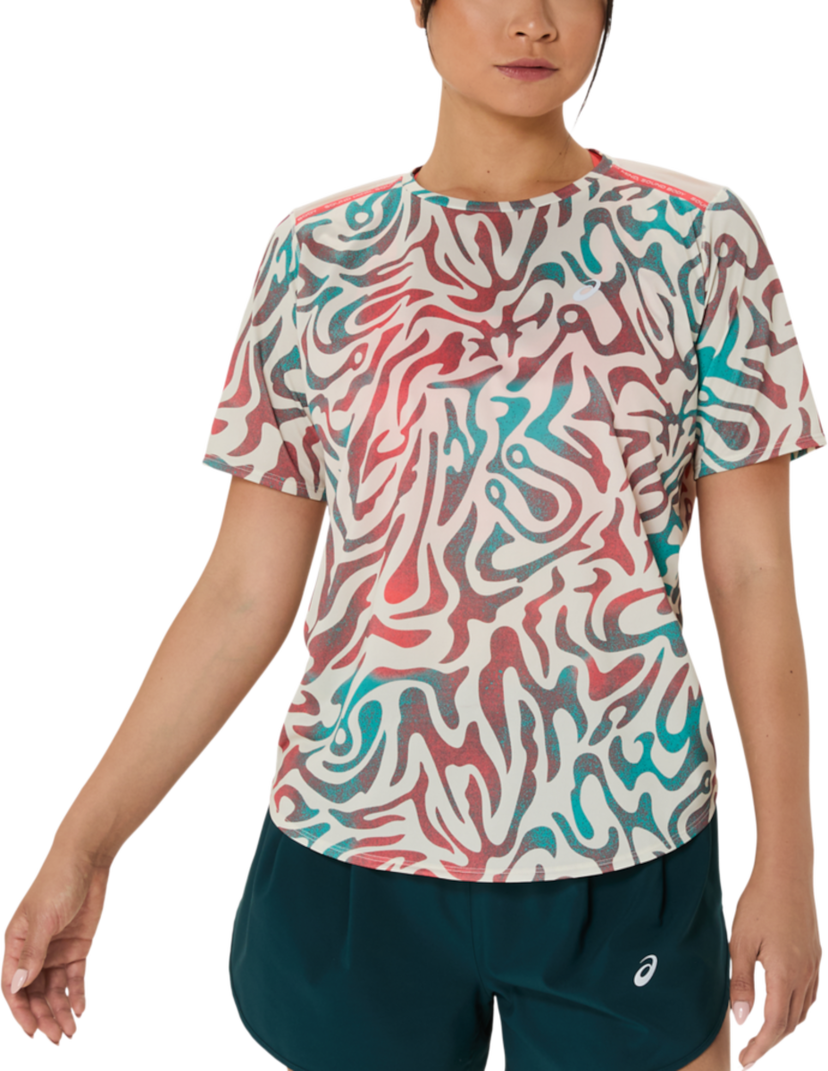Majica Asics Road All Over Print Short Sleeve Running T-Shirt Večbarvna | 2012d225-200