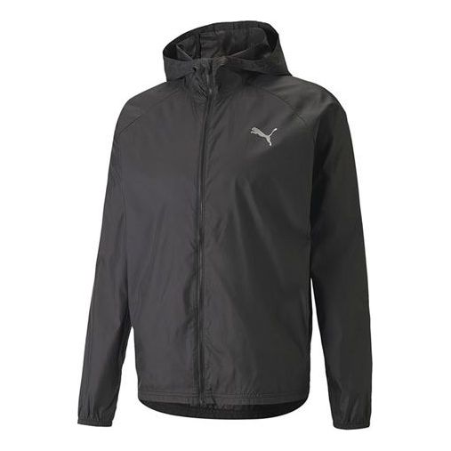 Vetrovka Puma Woven Hooded Jacket Črna | 521684-01