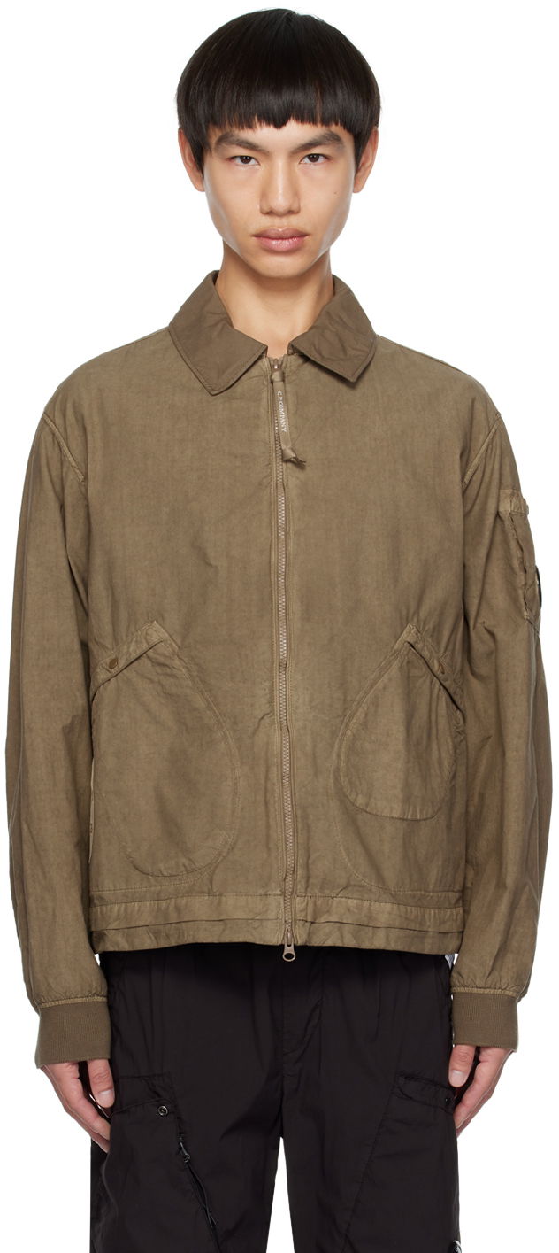 Bomber jakna C.P. Company Light Bomber Jacket Zelena | 14CMOW226A-006456G, 0