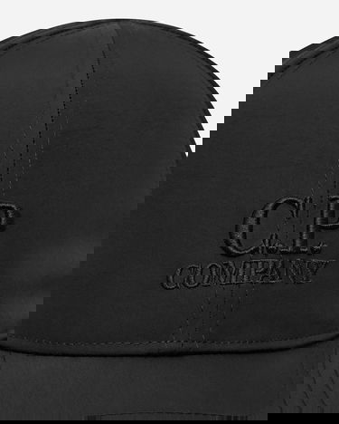 Kapa C.P. Company Goggle Baseball Cap Črna | 18CMAC146A-005904A 999, 7