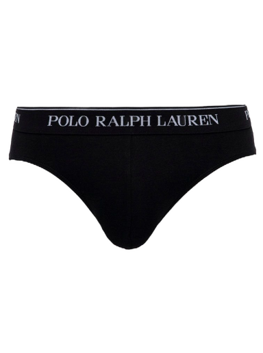 Boksarice Polo by Ralph Lauren Pack Of 3 Logo Waistband Briefs Črna | 714835884002
