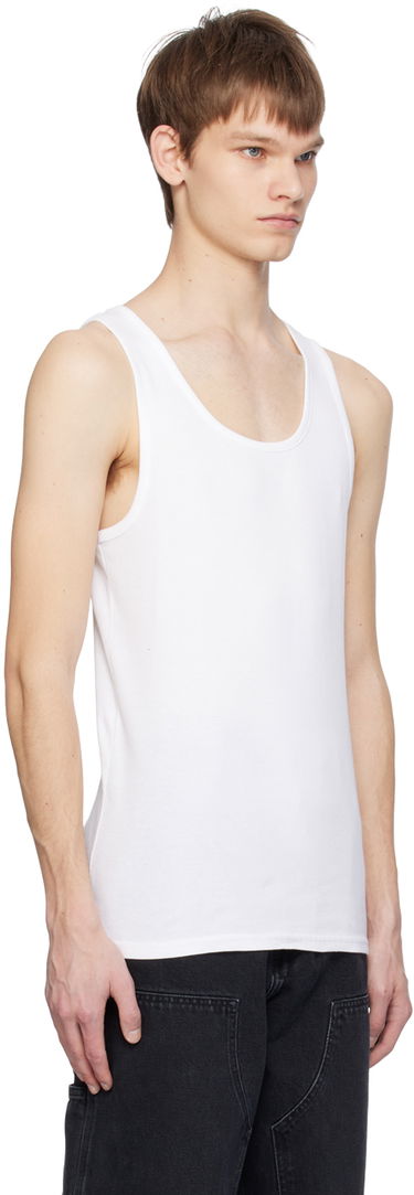 Majica brez rokavov Carhartt WIP Two-Pack 'A' Tank Tops Črna | I033227, 4