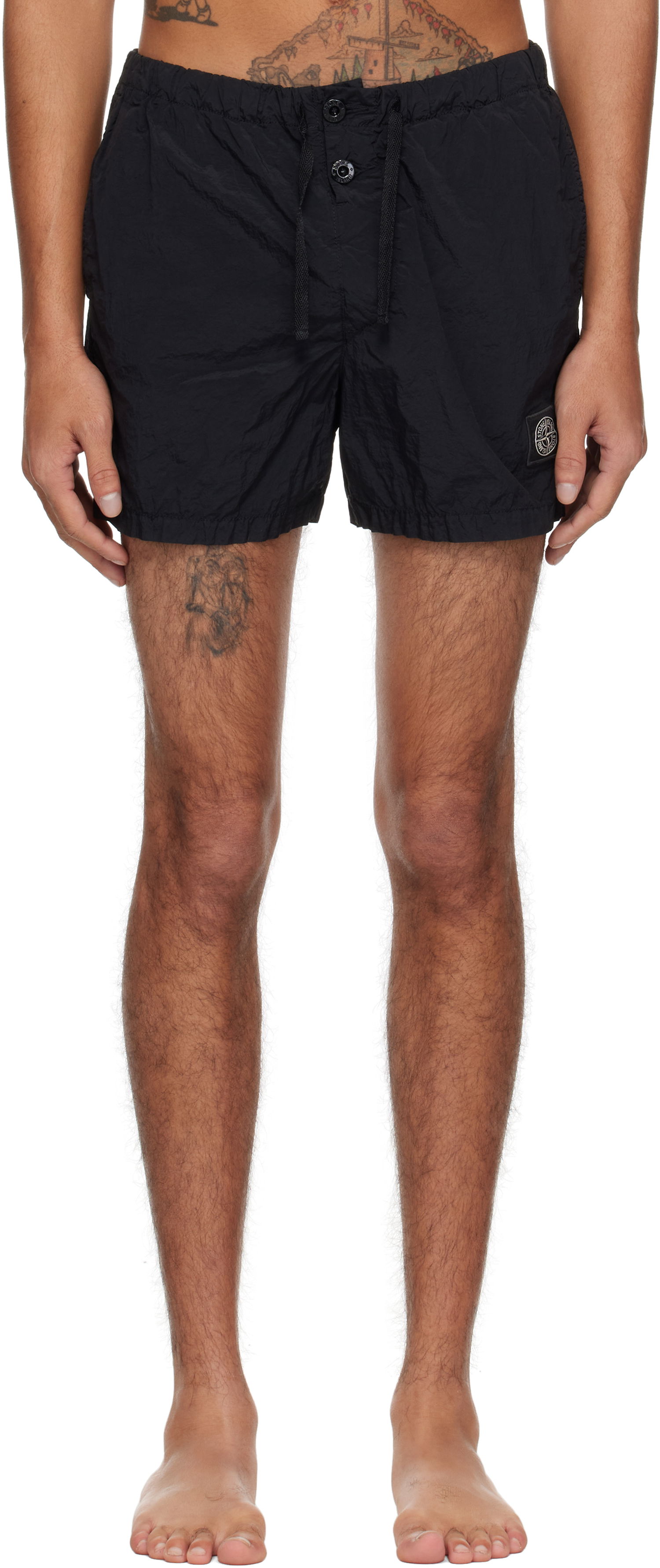 Kopalke Stone Island Stone Island Nylon Metal Swim Shorts Črna | K1S15B100006S0043, 0