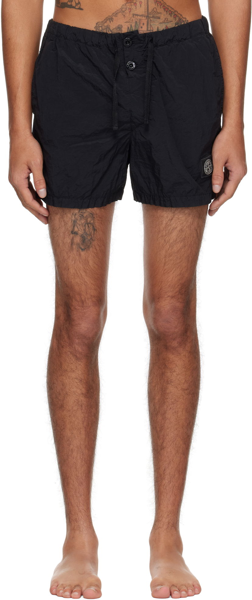 Kopalke Stone Island Stone Island Nylon Metal Swim Shorts Črna | K1S15B100006S0043