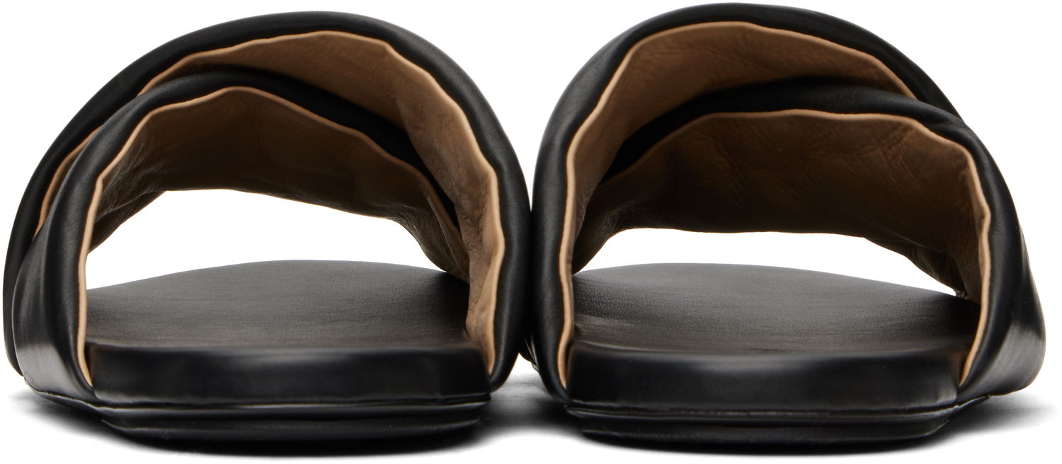Superge in čevlji Marsèll Marsèll Spanciata Twist Leather Slides Črna | M4468P010666, 1