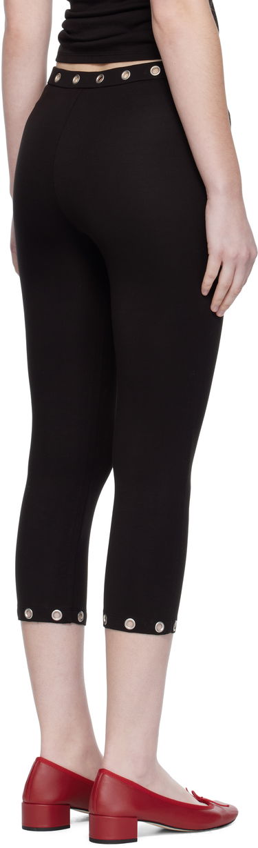Pajkice Miaou Miaou Carla Capri Leggings Črna | 1065HJBBLK, 2