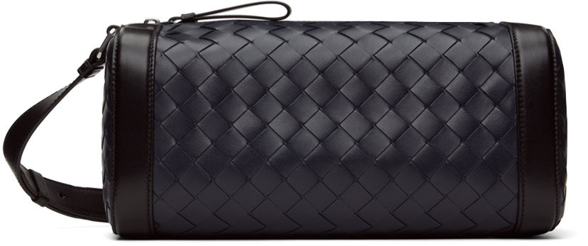 Torba za čez ramo Bottega Veneta Bottega Veneta Intrecciato Brick Bag Črna | 795098 V2HL1 4040