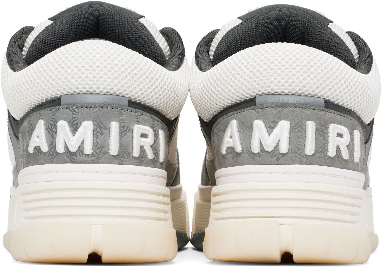 Superge in čevlji AMIRI AMIRI MA Quad Debossed Nubuck MA-1 Bela | AMFOSR1121, 1