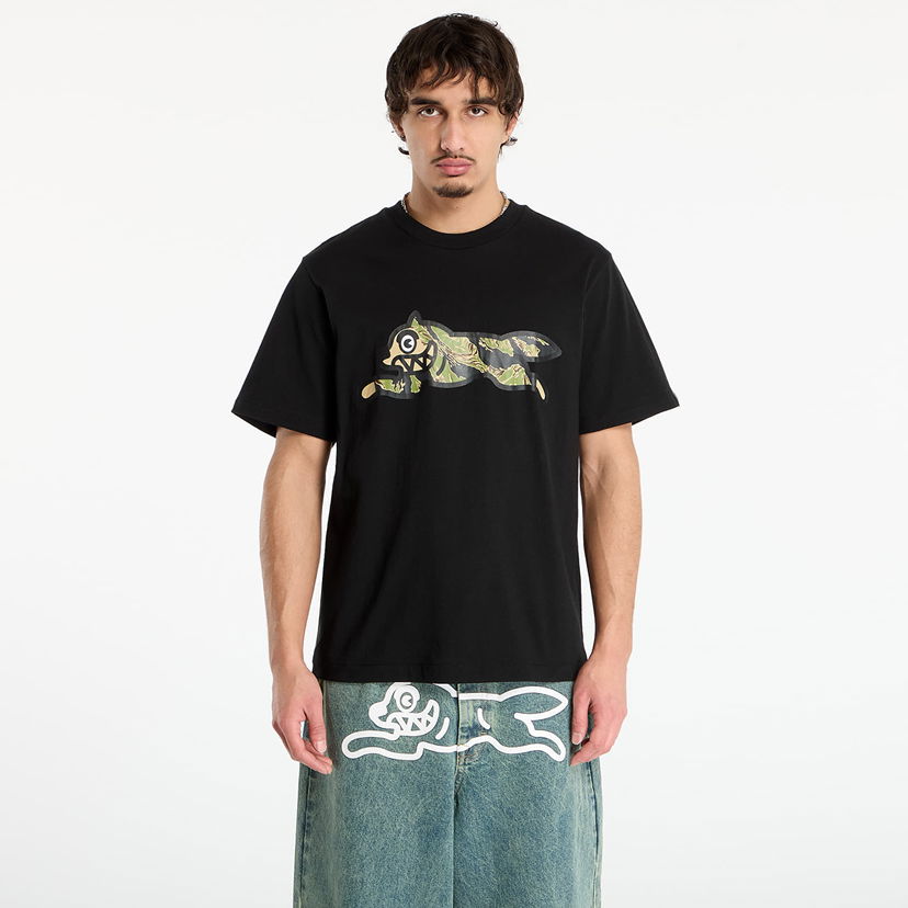 Majica BILLIONAIRE BOYS CLUB Billionaire Boys Club Icecream Tiger Stripe Running Dog T-Shirt Črna | IC25437 Black