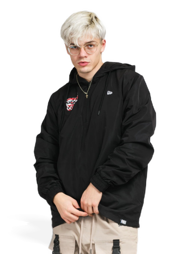 Vetrovka New Era NBA Seasonal Infill Print Windbreaker Bulls Črna | 12869800