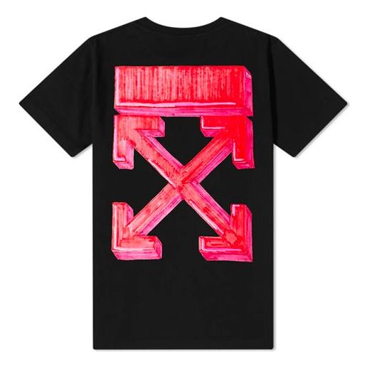 Majica Off-White Off-White Slim Marker T-Shirt Črna | OMAA027E20JER0051025