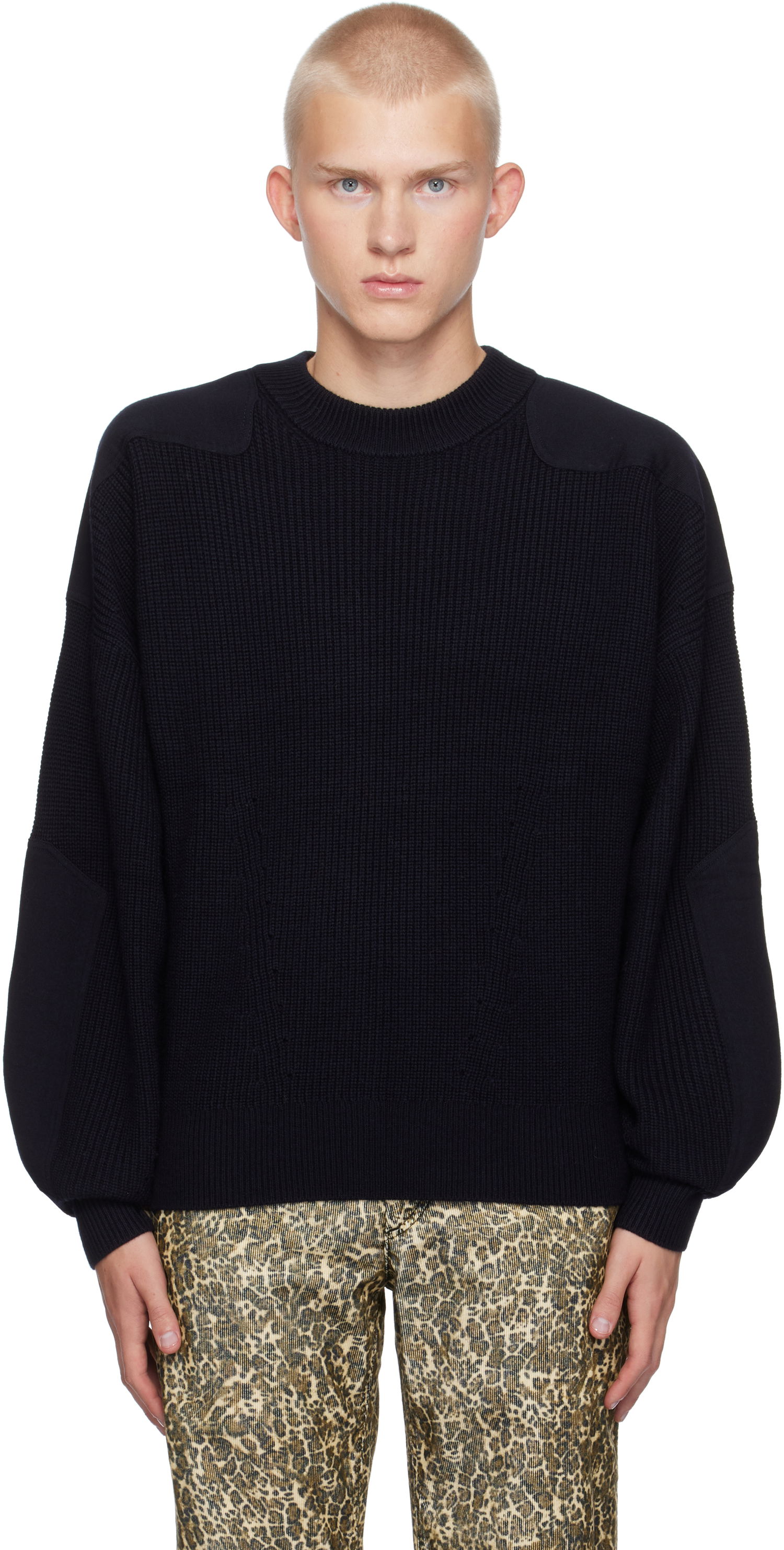 Pleteni pulover ISABEL MARANT Isabel Marant Bartolo Knit Sweater Črna | PU0539HA-B3L05H, 0