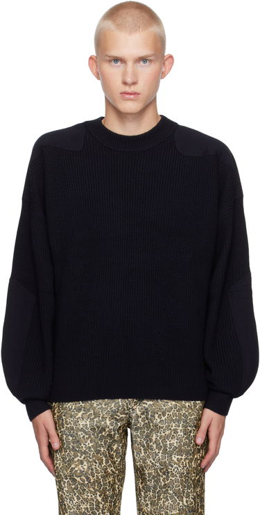 Pleteni pulover ISABEL MARANT Isabel Marant Bartolo Knit Sweater Črna | PU0539HA-B3L05H, 0