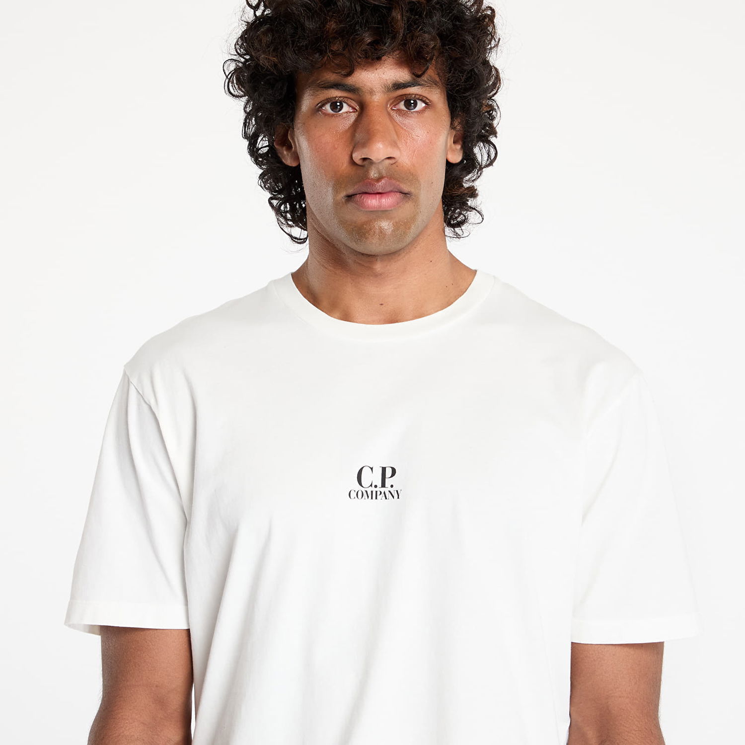 Majica C.P. Company C.P. Company Graphic-Print T-Shirt Bela | 18CMTS317A005431G-103, 1