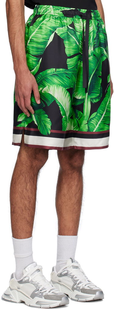 Kratke hlače Dolce & Gabbana Printed Shorts Zelena | GV37ATIS1SG, 1