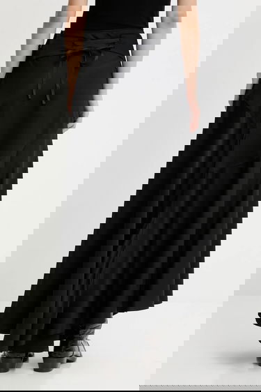 Krila OUR LEGACY Our Legacy Waltz Maxi A-Line Skirt Črna | W4254WF, 2