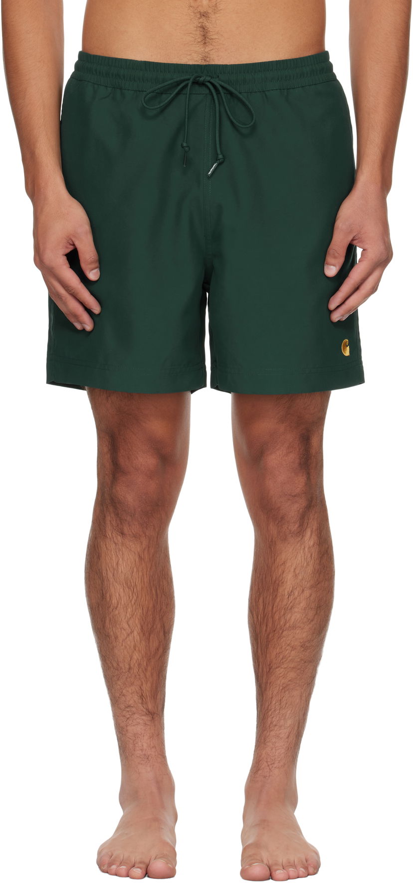 Kopalke Carhartt WIP Chase Swim Shorts Zelena | I035062