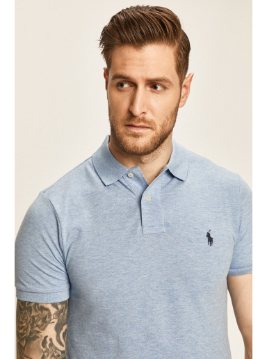 Polo majica Polo by Ralph Lauren Slim Fit Polo Modra | 710548797013