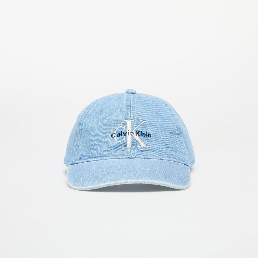 Kapa CALVIN KLEIN Calvin Klein Jeans Monologo Embroidery Cap Modra | LV04G5007G VHJ