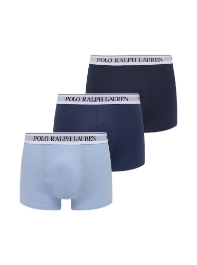 Boksarice Polo by Ralph Lauren Boxers 3 - Pack Modra | 714830299072