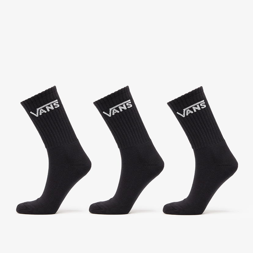 Nogavice Vans Classic Crew Socks Črna | VN000QBVBLK1
