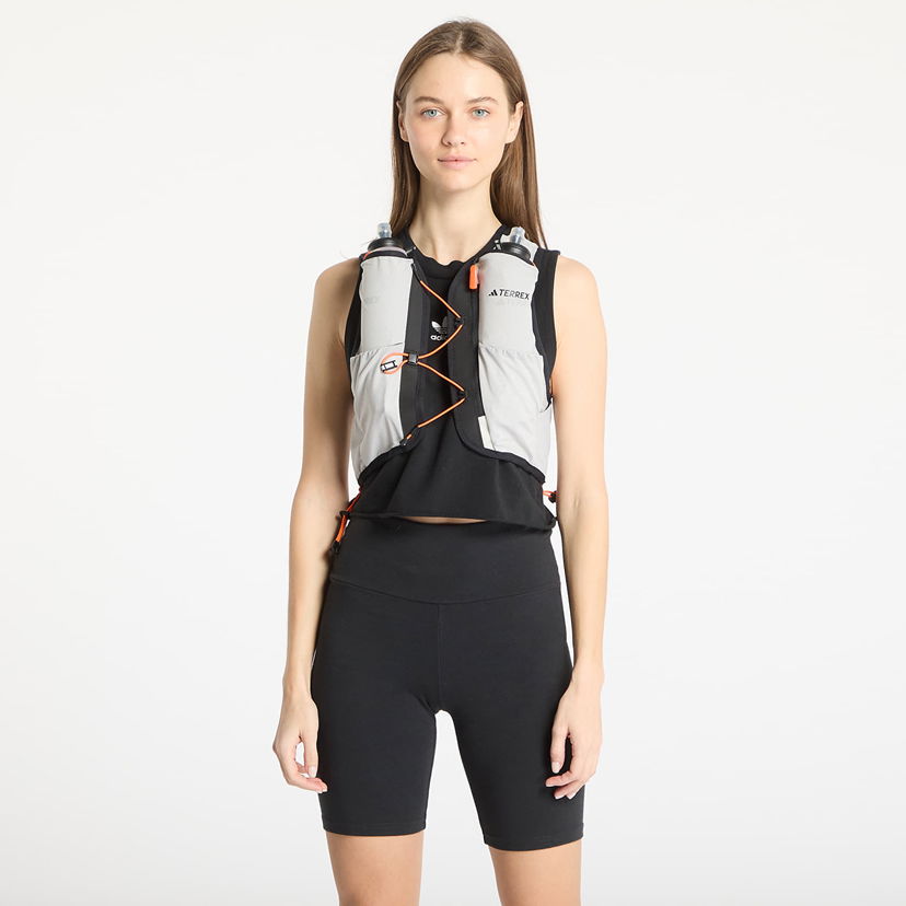 Nahrbtnik adidas Performance Terrex Techrocktrail Running Vest 5L Siva | IW0938