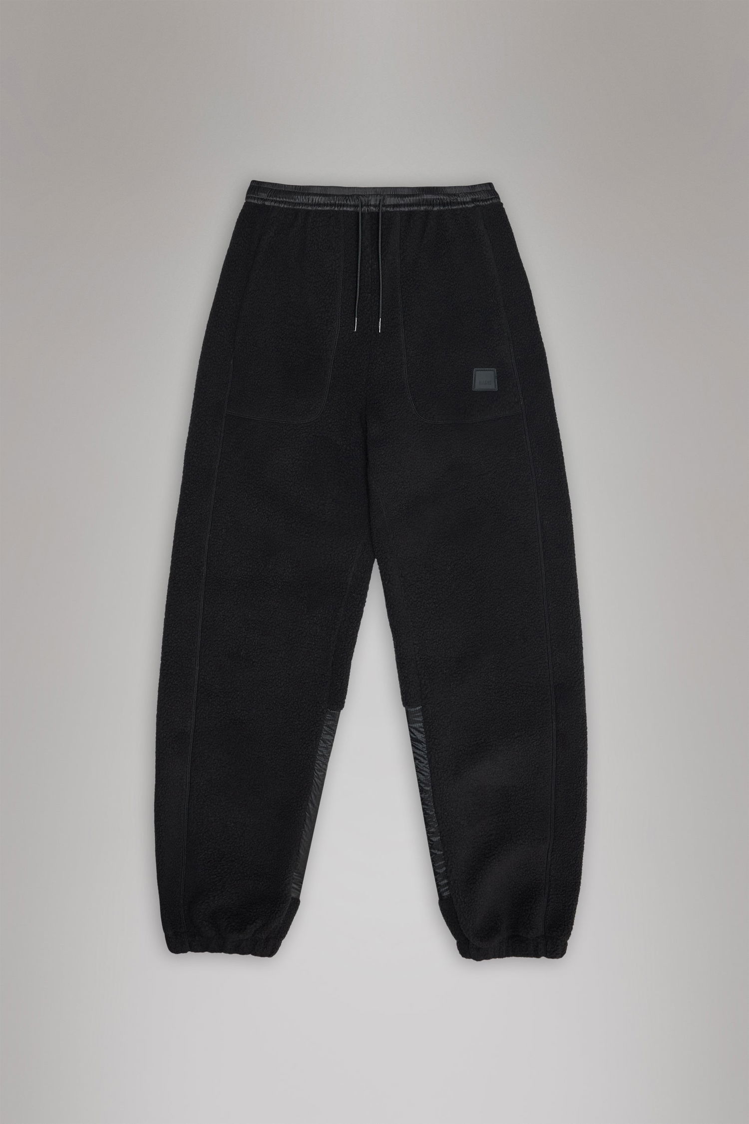 Hlače Rains Fleece Pants Regular Črna | 19990\01, 0