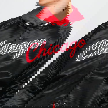 Bomber jakna Mitchell & Ness Bomber NBA Lightweight Satin Jacket Bulls Črna | 18013, 2