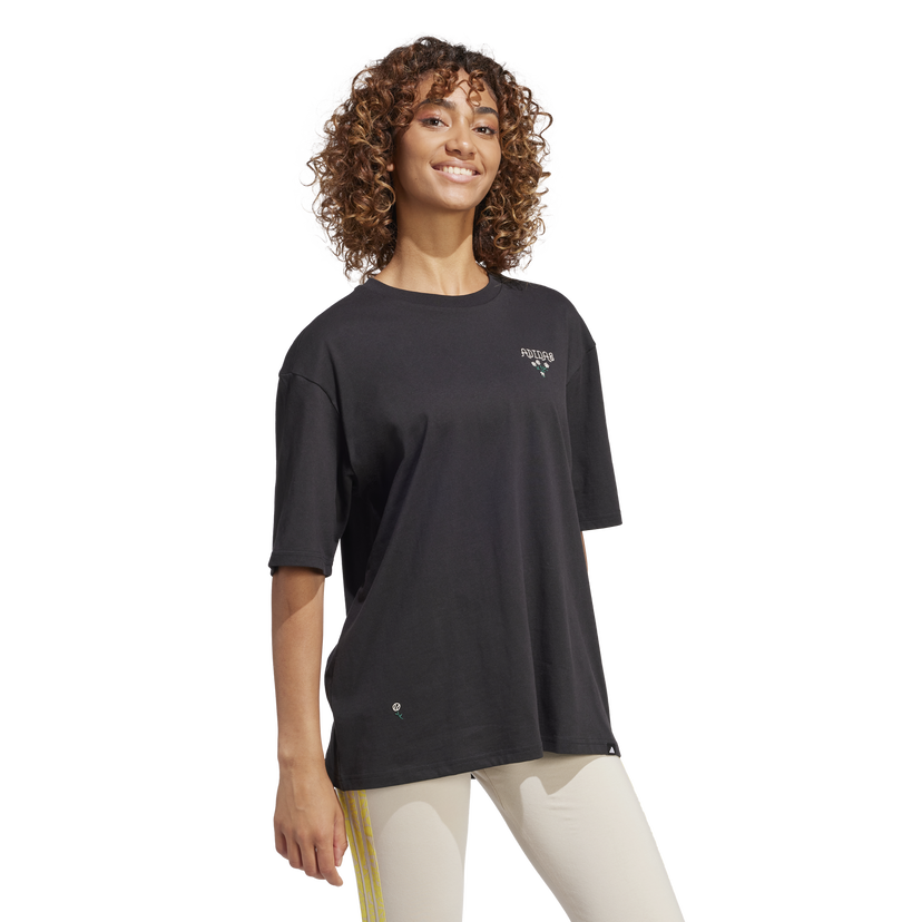 Majica adidas Performance Mini Graphic Loose Fit T-Shirt Črna | JM0449
