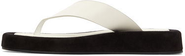 Obleke The Row The Row Ginza Platform Thong Sandals Črna | F1138-L6525, 2