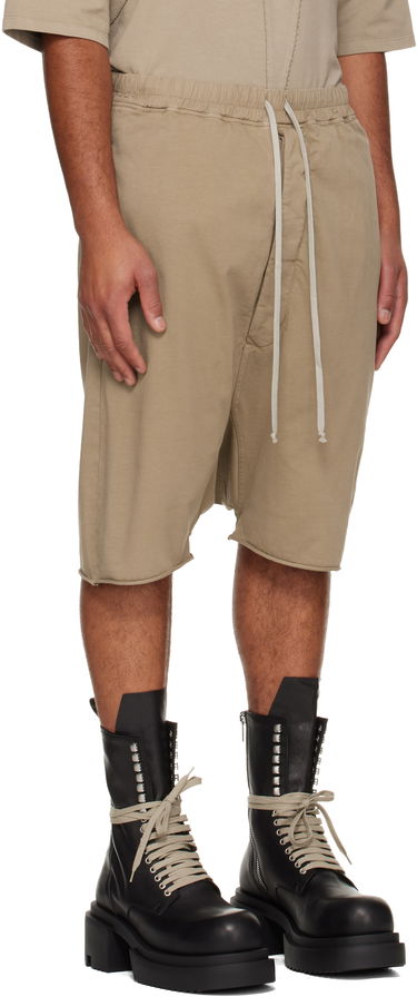 Kratke hlače Rick Owens Rick Owens DRKSHDW Concordians Drawstring Pods Shorts Rjava | DU02E7380 RIGP, 4