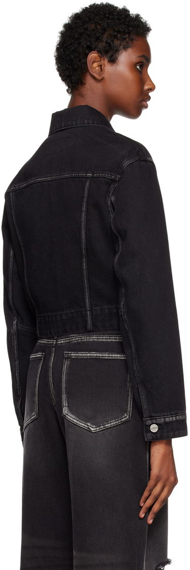 Jakna We11done We11done V-Line Denim Jacket Črna | WD-DJ3-22-330-W-BK, 2