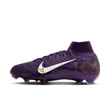 Superge in čevlji Nike Mercurial Superfly 10 Elite Kylian Mbappé FG Lila | FQ8692-500, 0