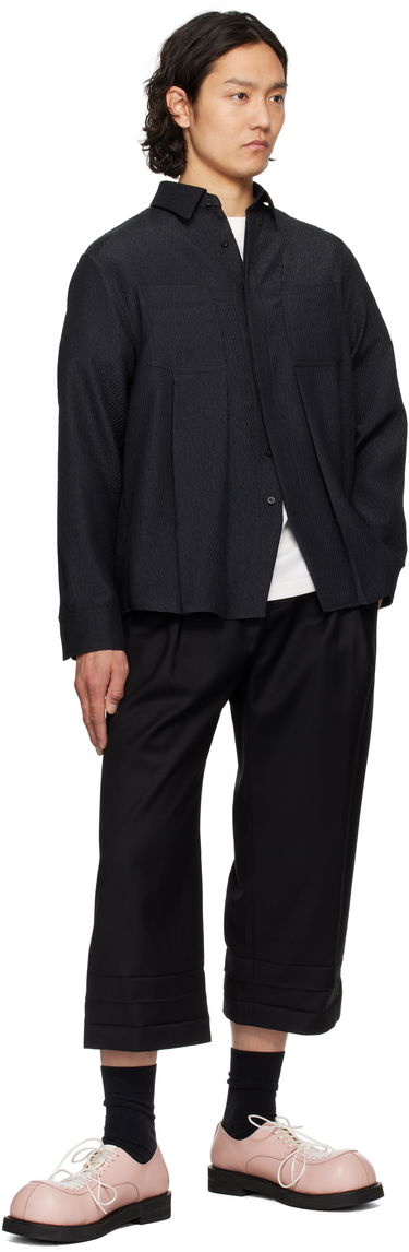 Hlače ADER ERROR ADER error Product. 82 Cropped Trousers Črna | BO01SSSA0205BK, 3