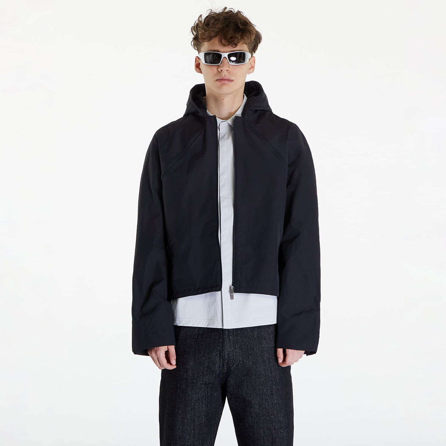 Vetrovka HELIOT EMIL Generis Windbreaker Jacket Črna | SS24_M_02_117_BLK01, 0