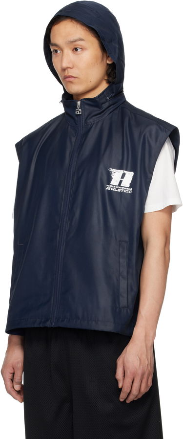 Telovnik Alexander Wang Alexander Wang Oversize Canvas Vest Mornarica | UWC2252057, 3
