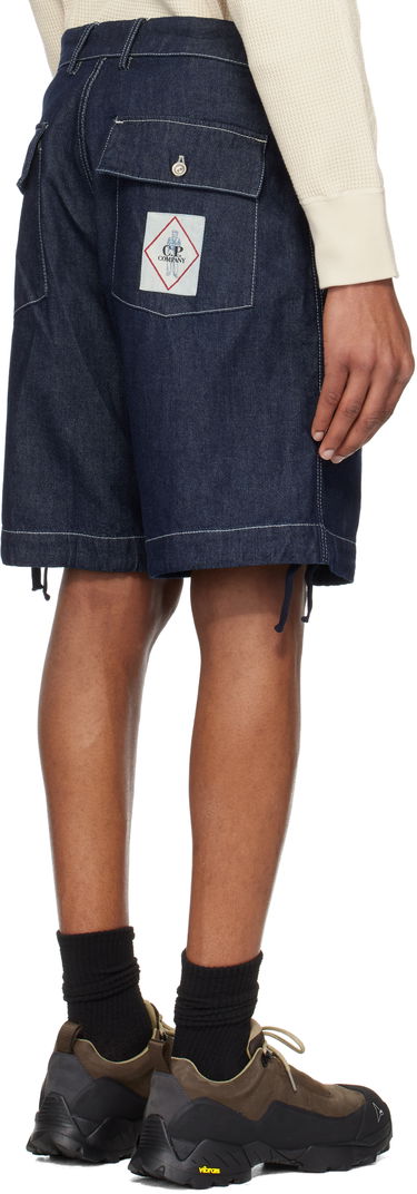 Kratke hlače C.P. Company C.P. Company Denim Shorts Modra | 18CMBE158A-110295W, 2