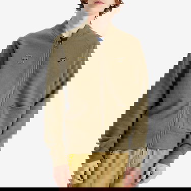 Pulover Human Made Human Made Heart Zip Jersey Bomber Jacket, Size Large Zelena | HM29CS003-OLV, 2