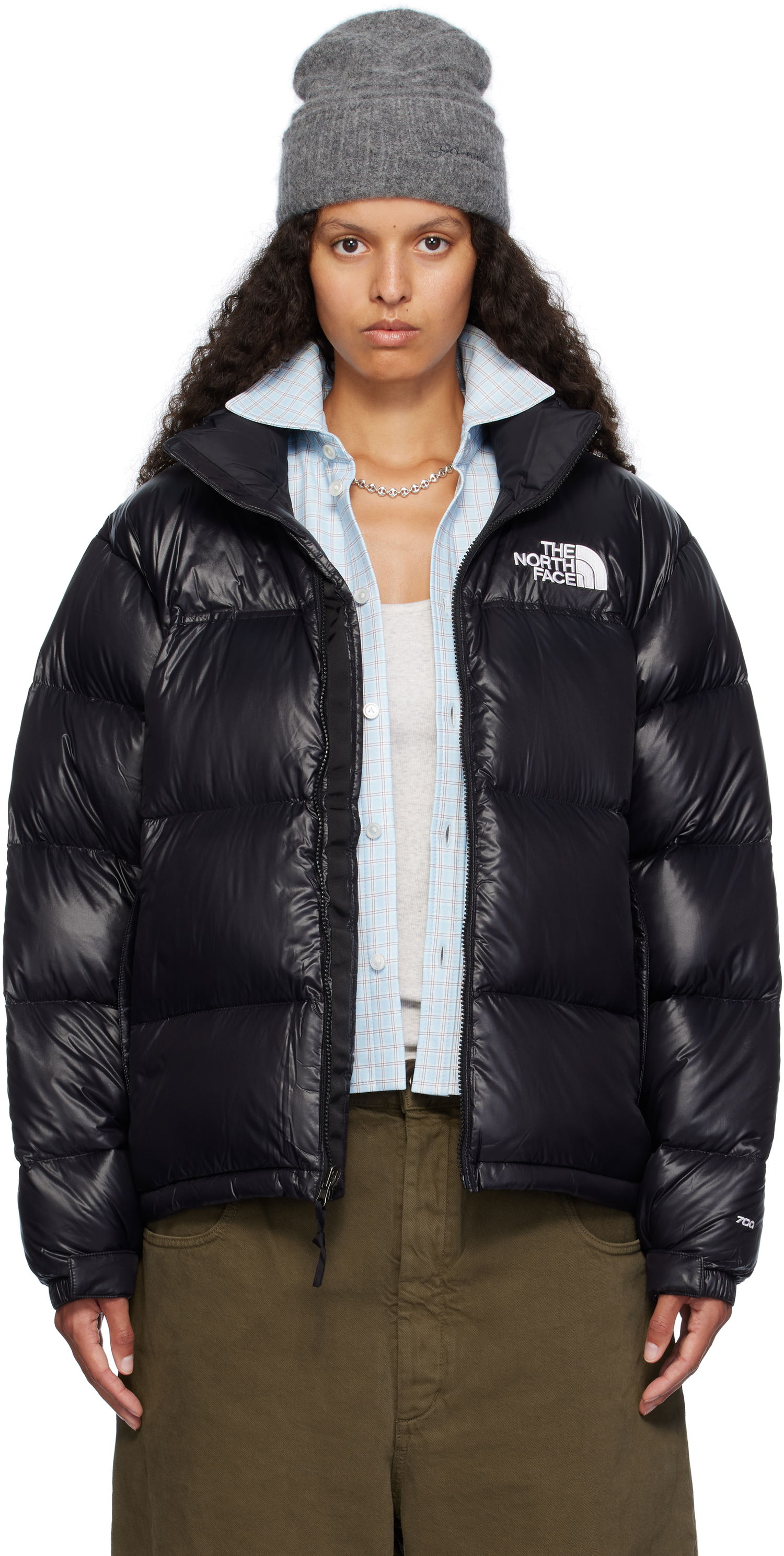 Puhovka The North Face 1996 Retro Shine Nuptse Puffer Jacket Črna | NF0A3C8D38S, 0
