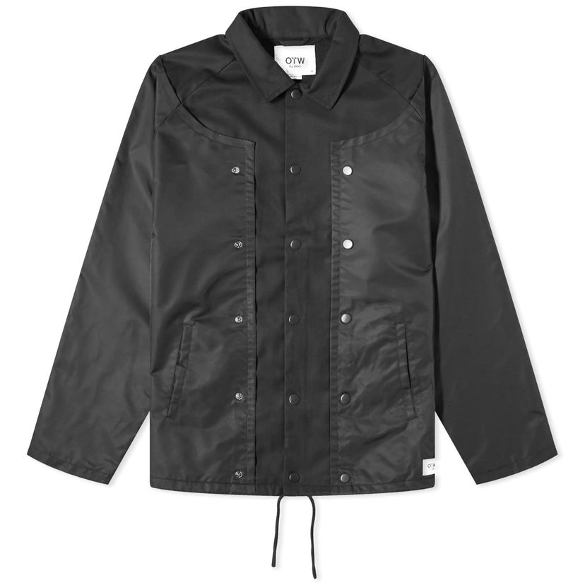 Jakna Vans OTW Duo Tone Coaches Jacket Črna | VN000GBXBLK