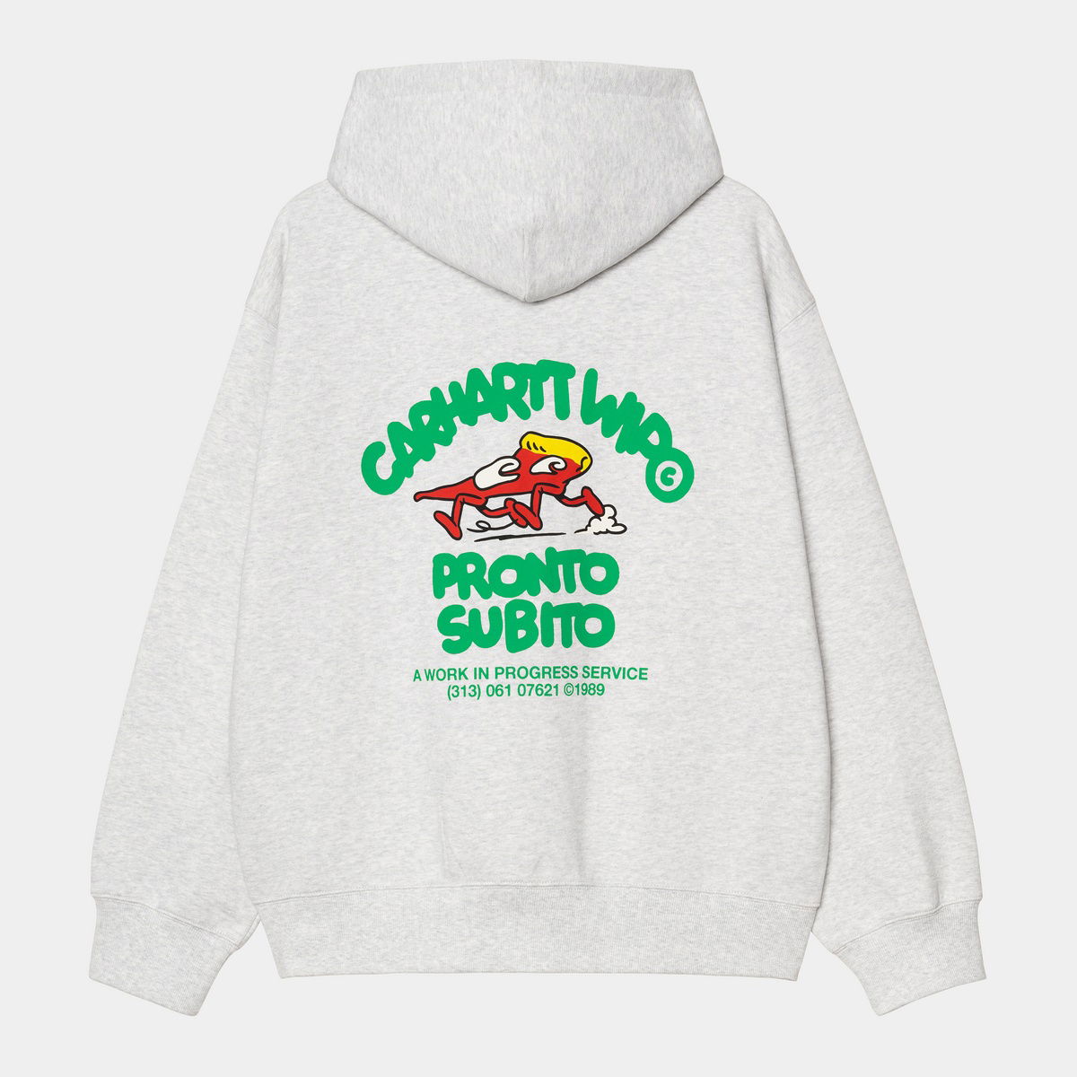 Pulover Carhartt WIP Carhartt WIP Pronto Zip-Up Hoodie Siva | I035177_9, 1